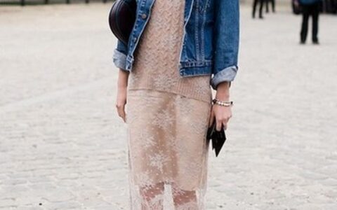 街拍达人告诉我们，这些蕾丝单品可以有