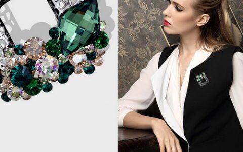 高贵典雅兼俏皮 当属胸针