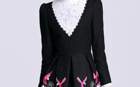 短款连衣裙的膝上魅力