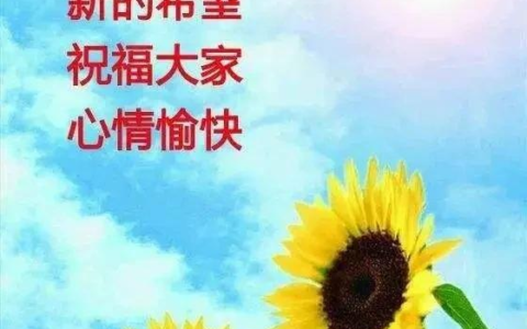 早安语录暖心简短（充满正能量的早安短句）