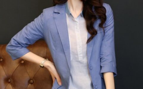柔美又不失气场，还需小西装