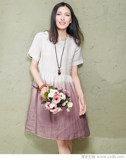 棉麻风今夏很流行