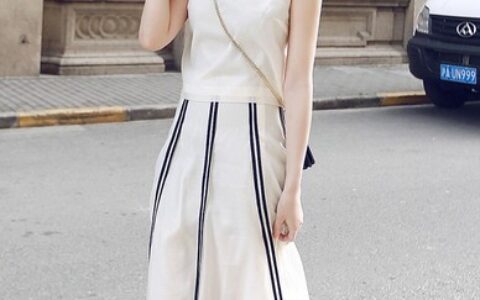 套裙气质天成，优雅无懈可击