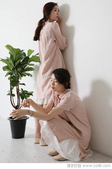 裙简单清新自然多一点