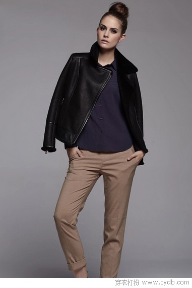 气场瞬间提升 必备皮质外衣