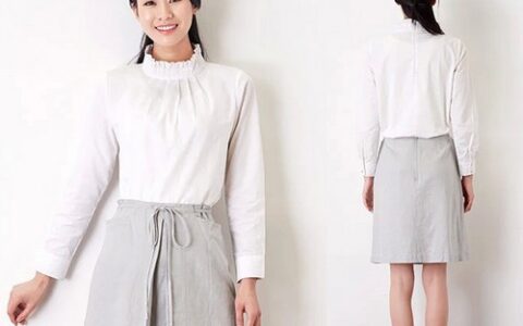 素净棉白衬衫，气质自由呼吸