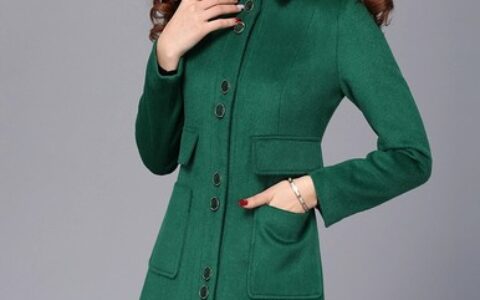 气质款裙与外套优雅满满的