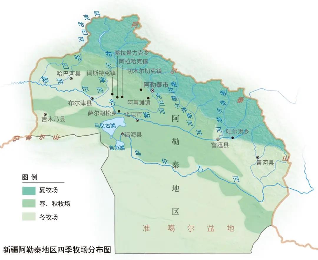 中国河流图怎么画（中国六大区域划分图）