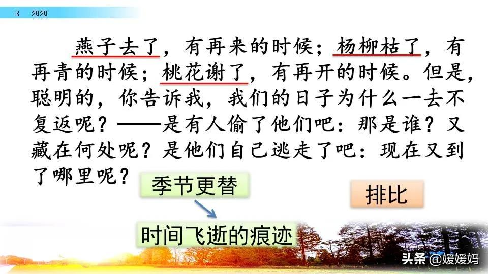 六年级语文课文匆匆原文（匆匆全篇诗意及考题大纲解读）