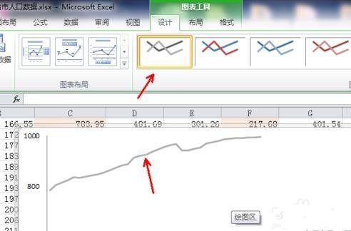 Excel表格如何绘制二维折线图