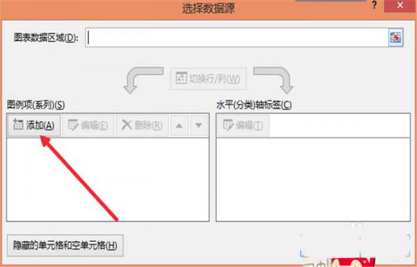 excel怎么合并合并两个折线图表?