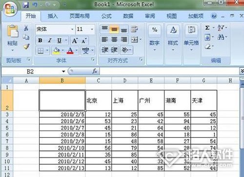 Excel怎么画斜线