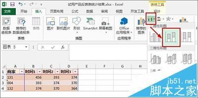 Excel2013柱形图中的系列线怎么添加?