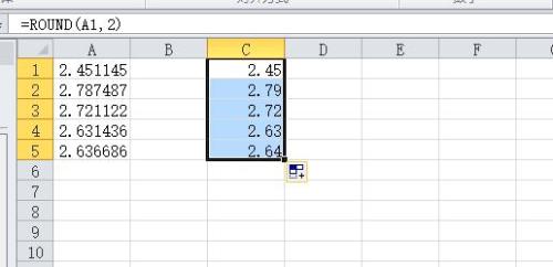 excel怎么使用四舍五入数字函数