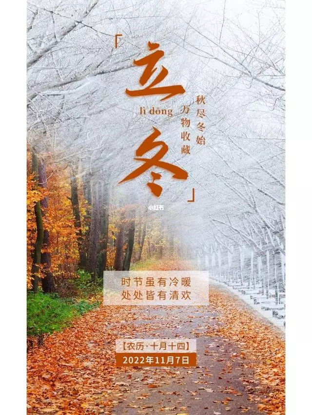 最懂的人是最暖的伴，这36则立冬文案、谚语和诗词，静下来慢慢品