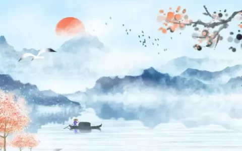 10首初冬诗词，橙香橘黄，霜晴冻叶，正是冬日好时光