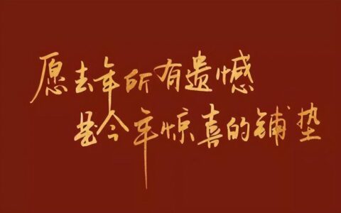 跨年文案大合集，赞爆朋友圈，惊艳又高级！直接套用！