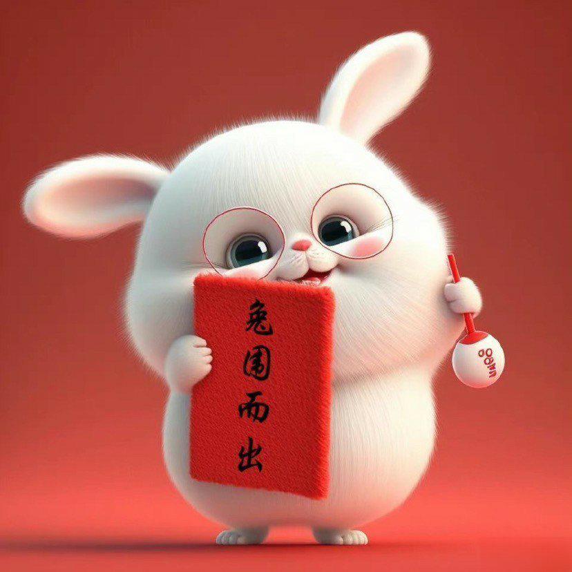 2023兔年头像超萌高清图（2023年兔年网名大全简短）