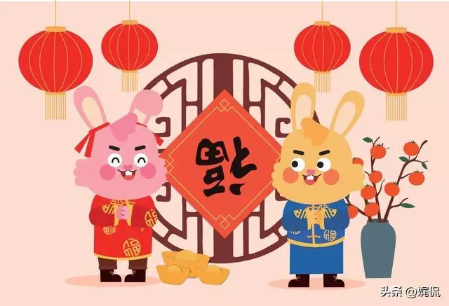 兔年大吉祝福语图文（除夕送给知心朋友的拜年佳句）