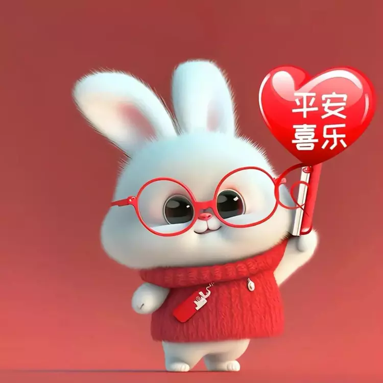 2023兔年的第一个祝福，小兔子乖乖把门开开，福禄寿财要进来
