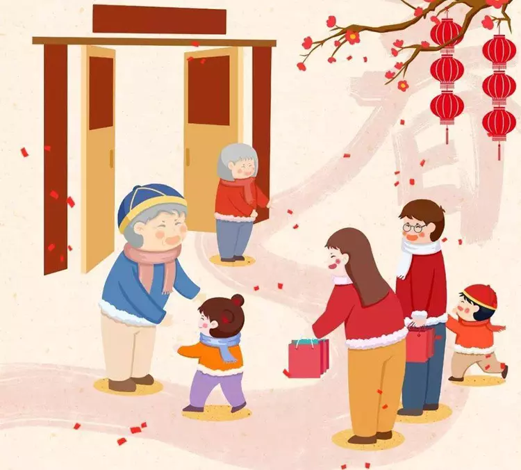 年初二习俗多，别忘“拜财神”，“4吃3不做”，迎福接财开年大吉
