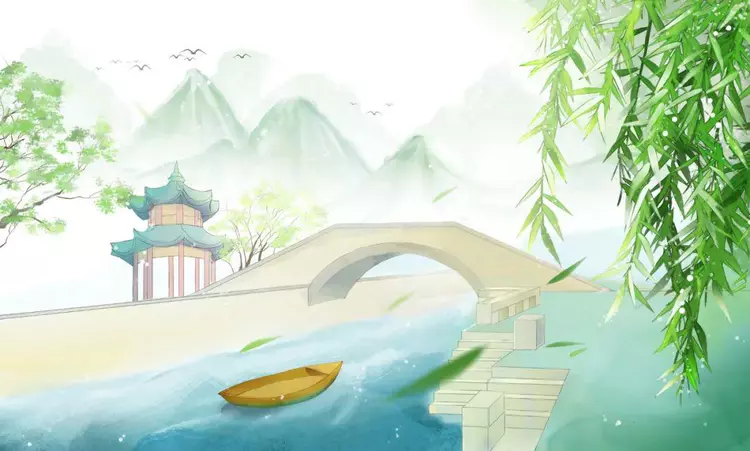 100句杨柳诗词：春天，永远都在身边
