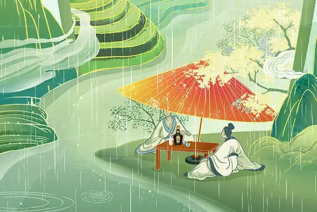 落进诗词里的每一场春雨，都有自己的名字，真的太美了！